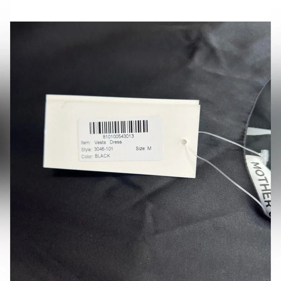 Revolve‎ Mother Of All Vesta Silk Cut Out Midi Dress in Black Sz M - Picture 4 of 6